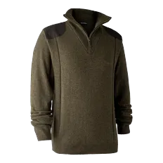 Светр DeerHunter Sheffield Knit with zip neck (Cypress)